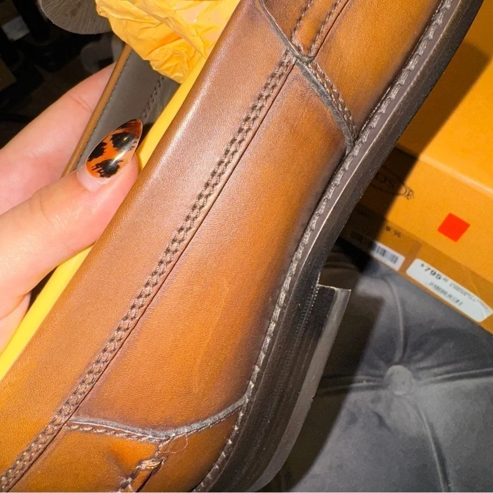 New Size 10.5 (UK 9.5) Tod’s Mocassino Loafers Brown Leather